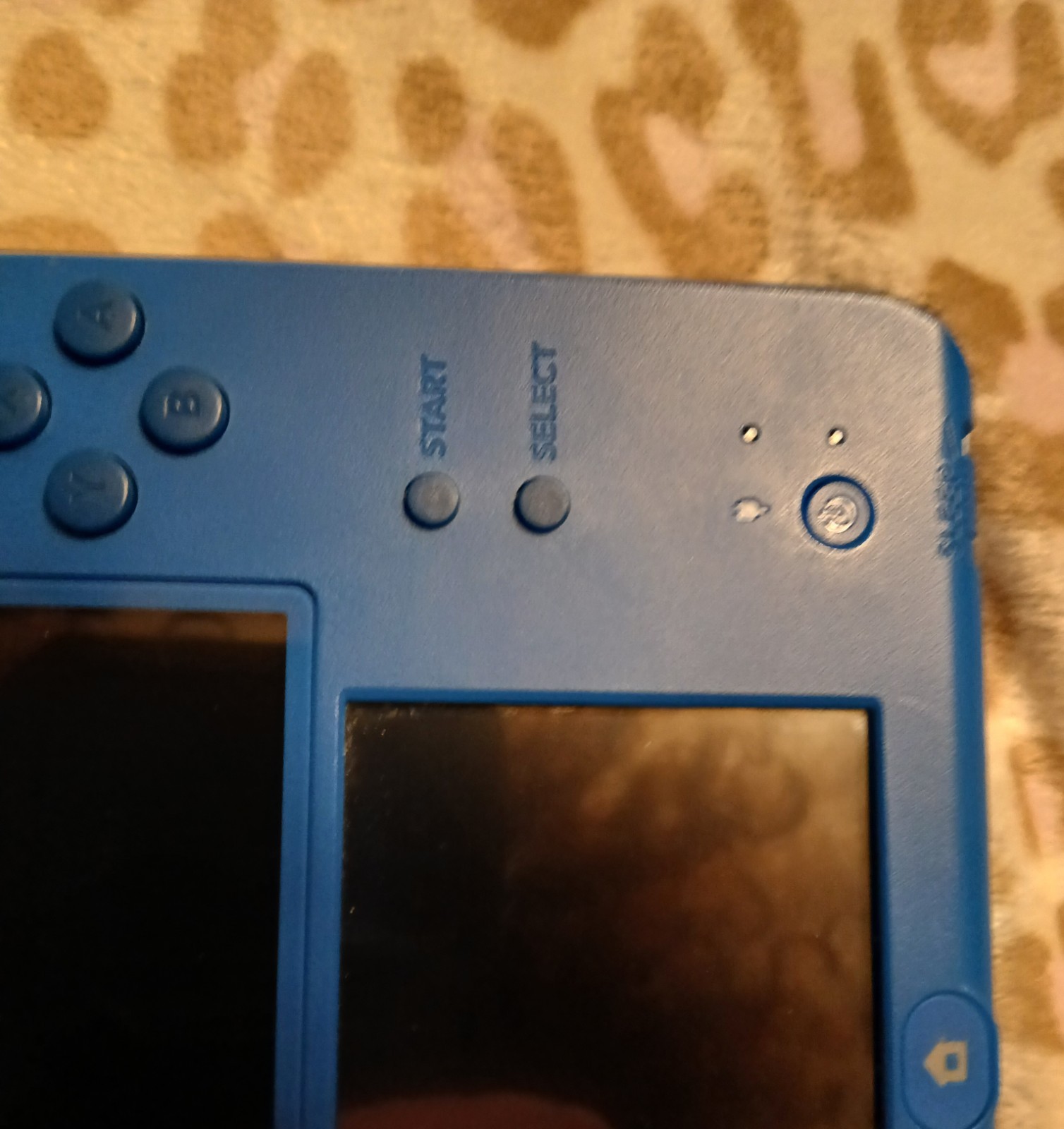 Nintendo 2DS Lot Black/Blue Mario Kart 7 Edition + Charger+ Case + Games Bundle
