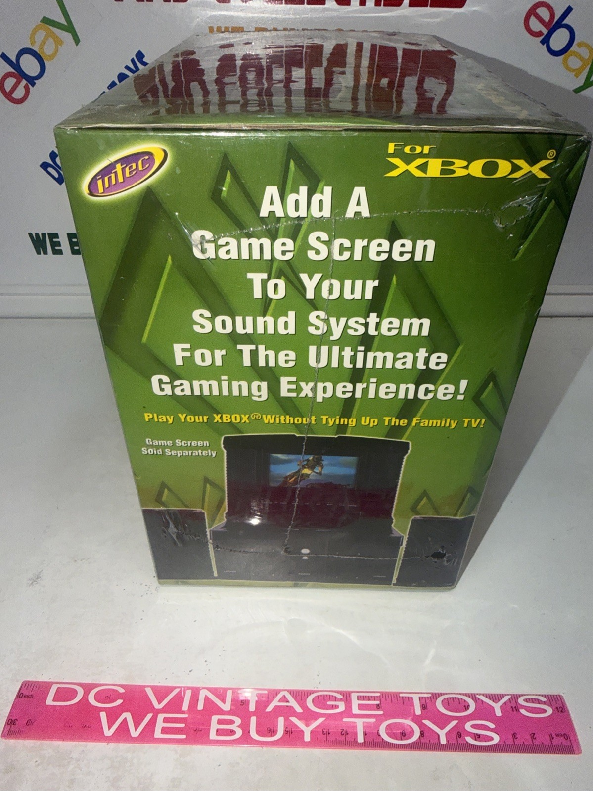 Original Intec Game Sound System For Xbox Stereo Speakers & AV Selector NEW 🔥