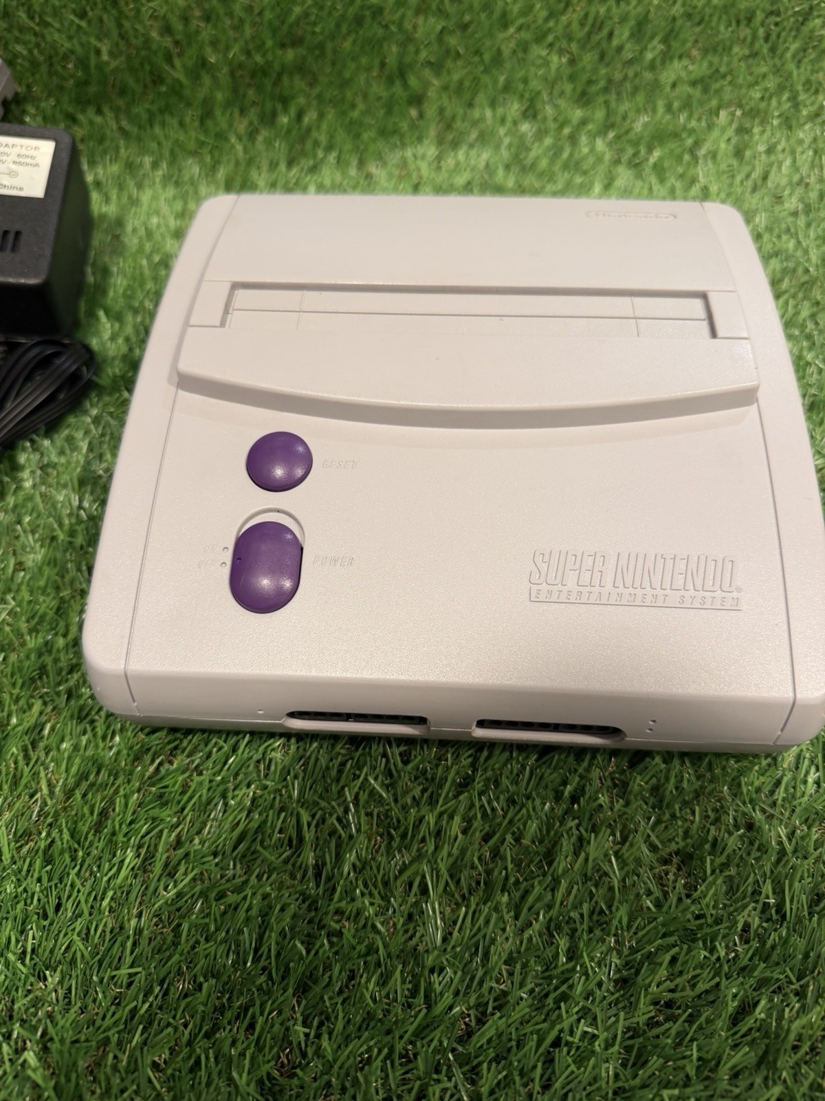 SNES JR Console Bundle OEM Controller Super Nintendo w/ Super Mario World