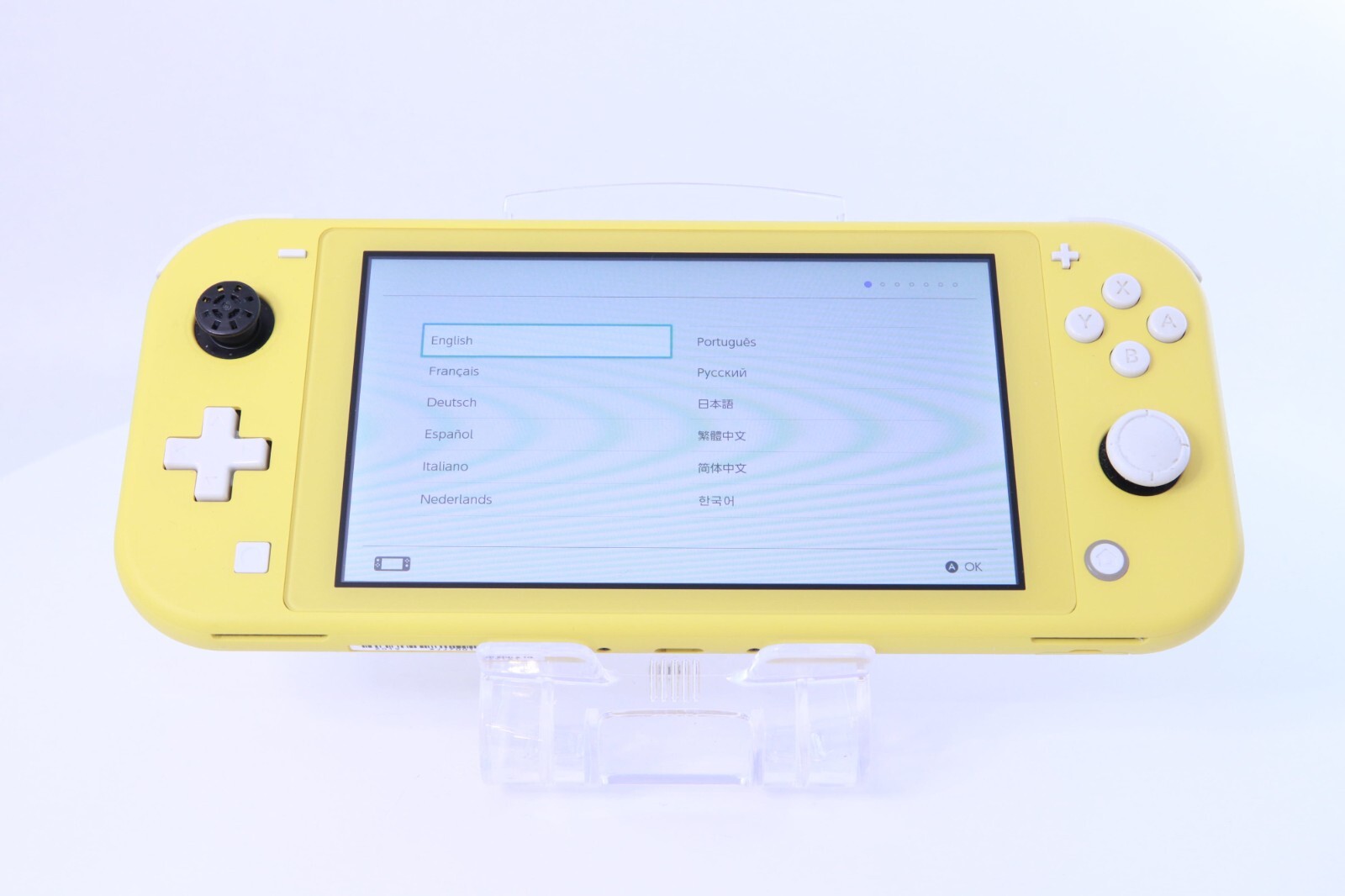 JP Game Nintendo Switch Lite Yellow [Rank :S] 【 Region Free 】