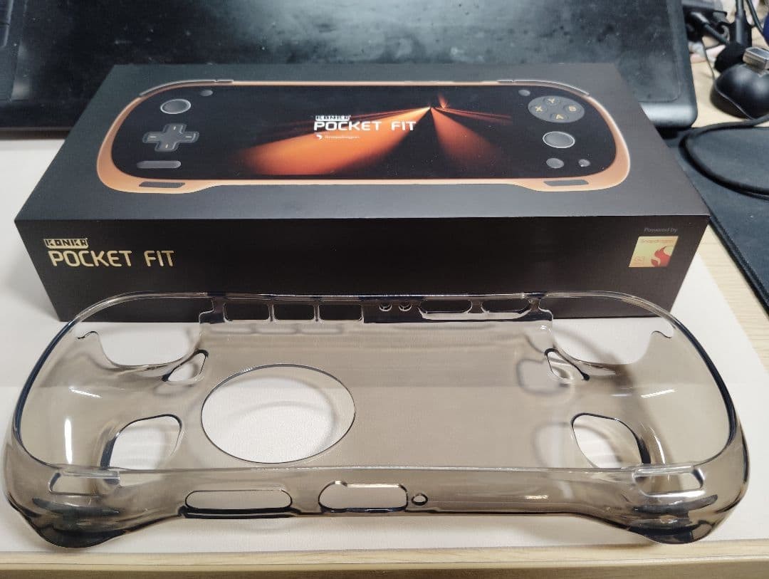 AYANEO KONKR Pocket FIT 12GB 256GB Handheld Game Console TPU Shell Case