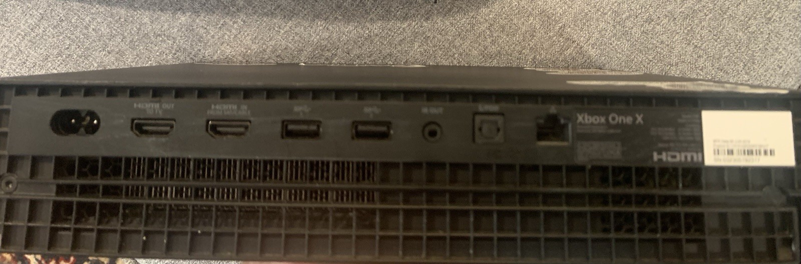 Microsoft Xbox One X 1TB Console – Black