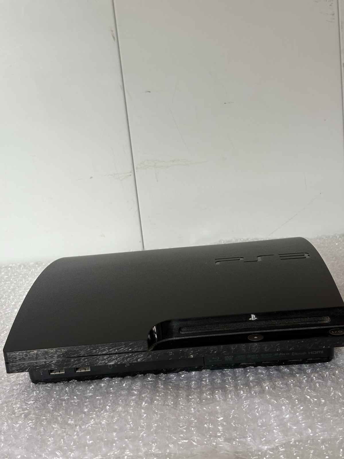 Official Sony PlayStation 3 PS3 Slim Console Powers On CECH-2001A