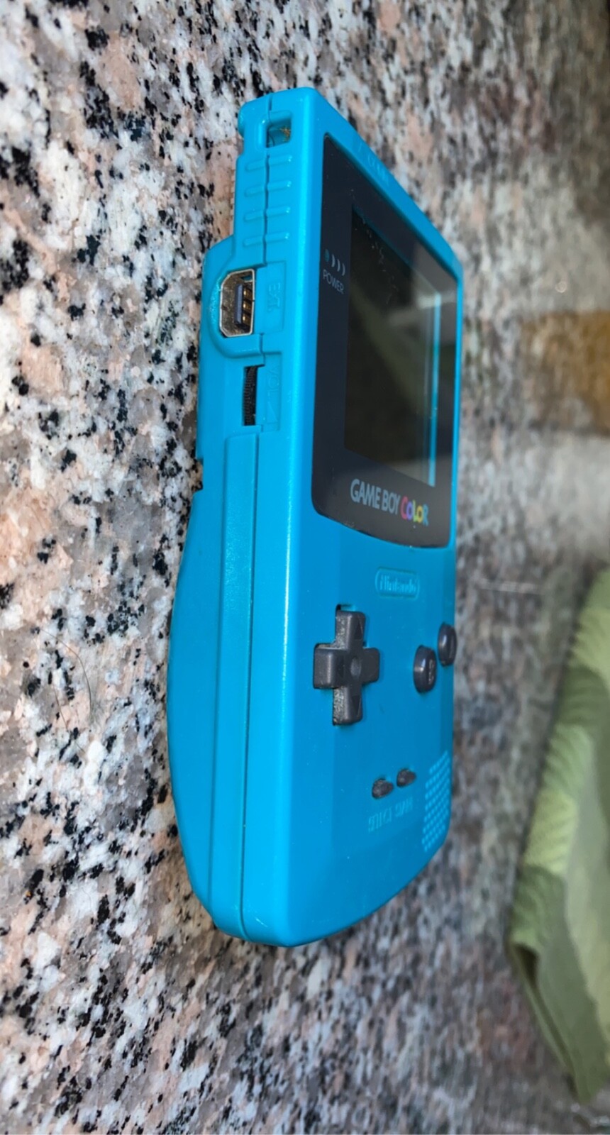 Nintendo Game Boy Color Handheld Game Console -Teal (with super Mario land game)