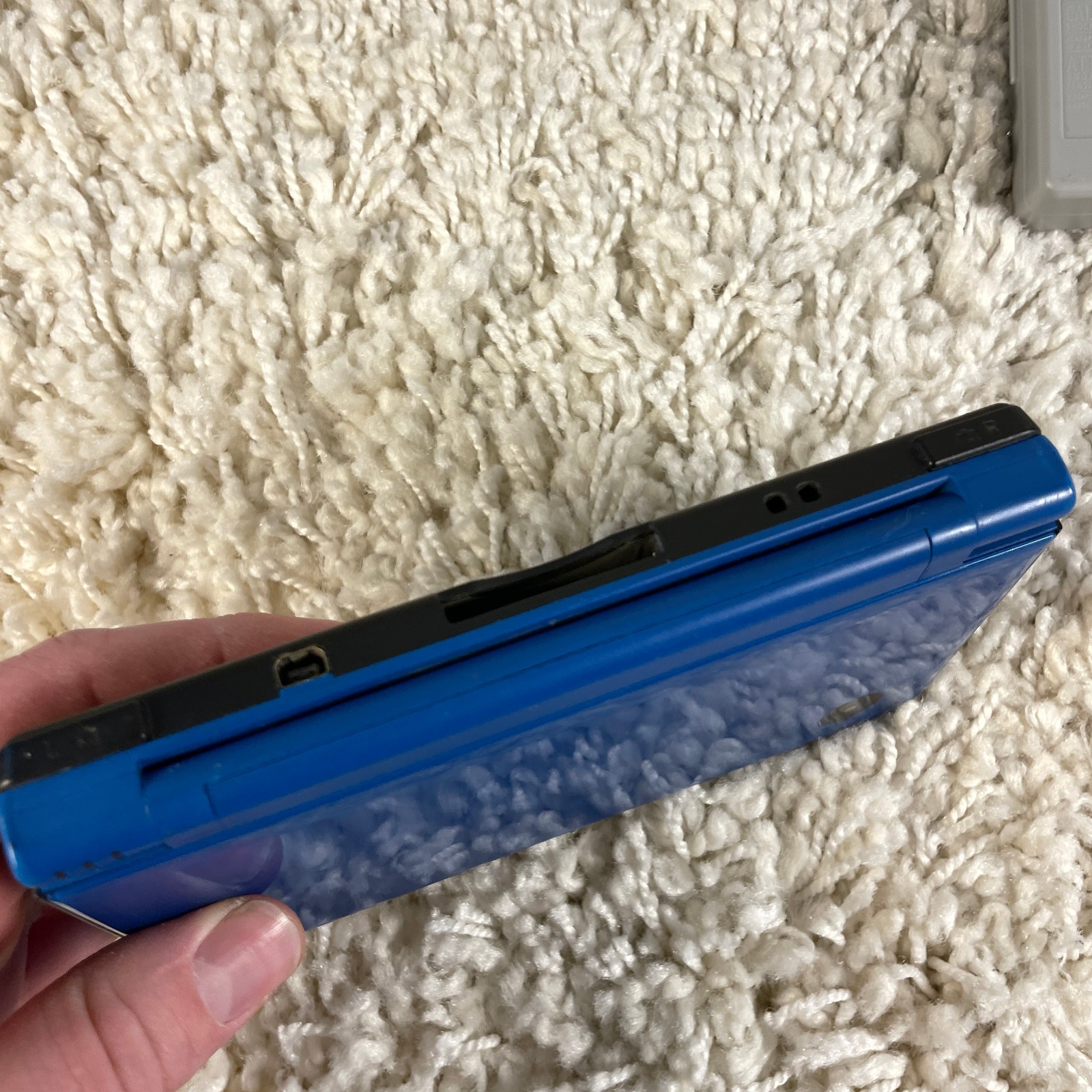Nintendo DSi XL Midnight Blue Handheld Console System UTL-001 Tested