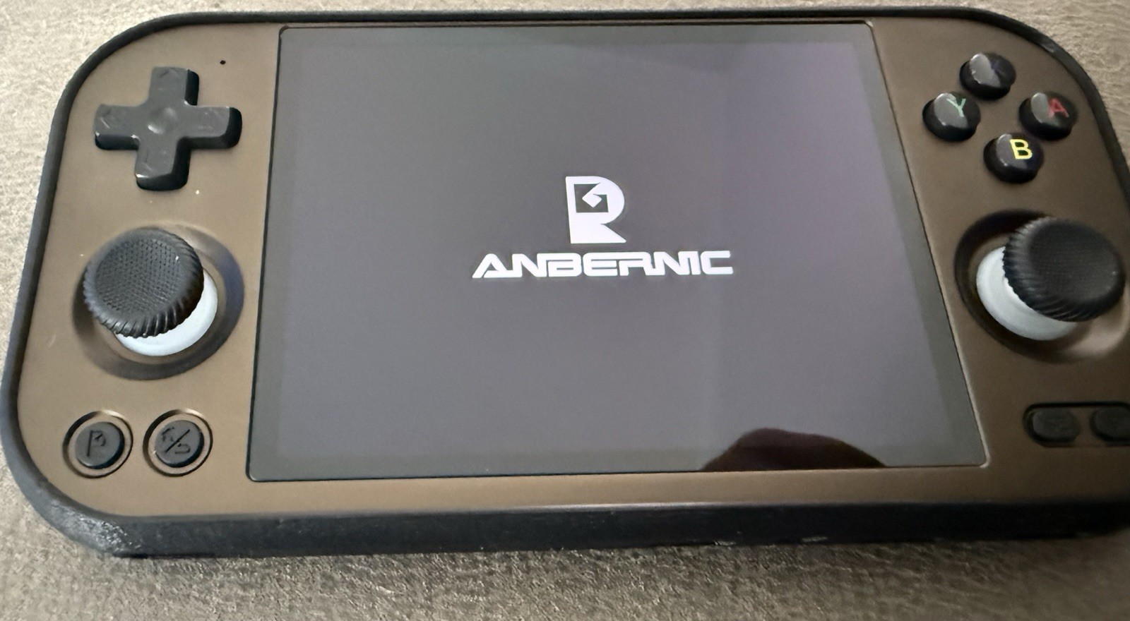 Anbernic RG477M Bronze | Excellent Condition | Upgraded Sticks | Grip | 8+128
