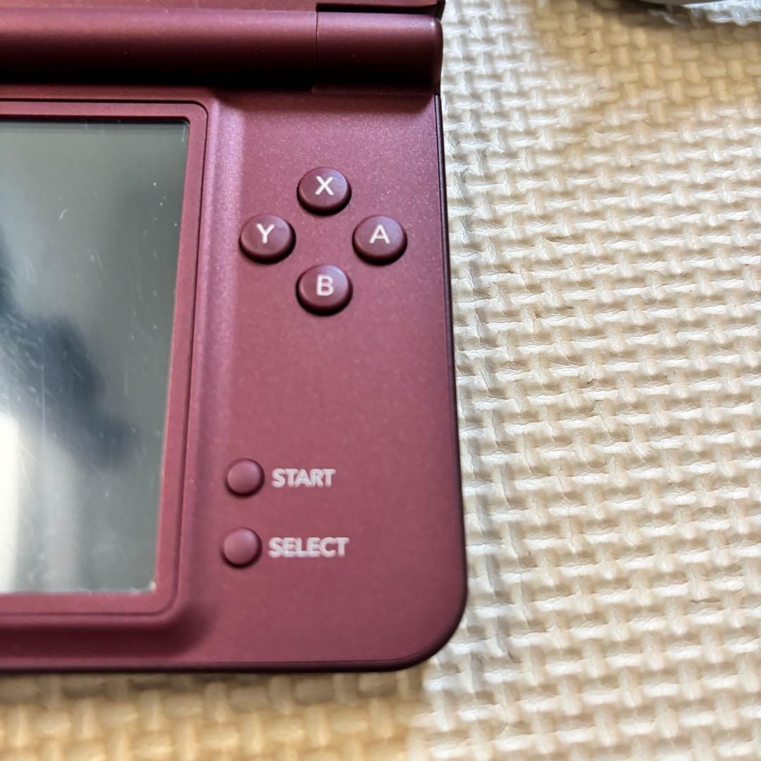 Nintendo DSi LL Wine Red Console Tested Working Region Free Boxed Complete