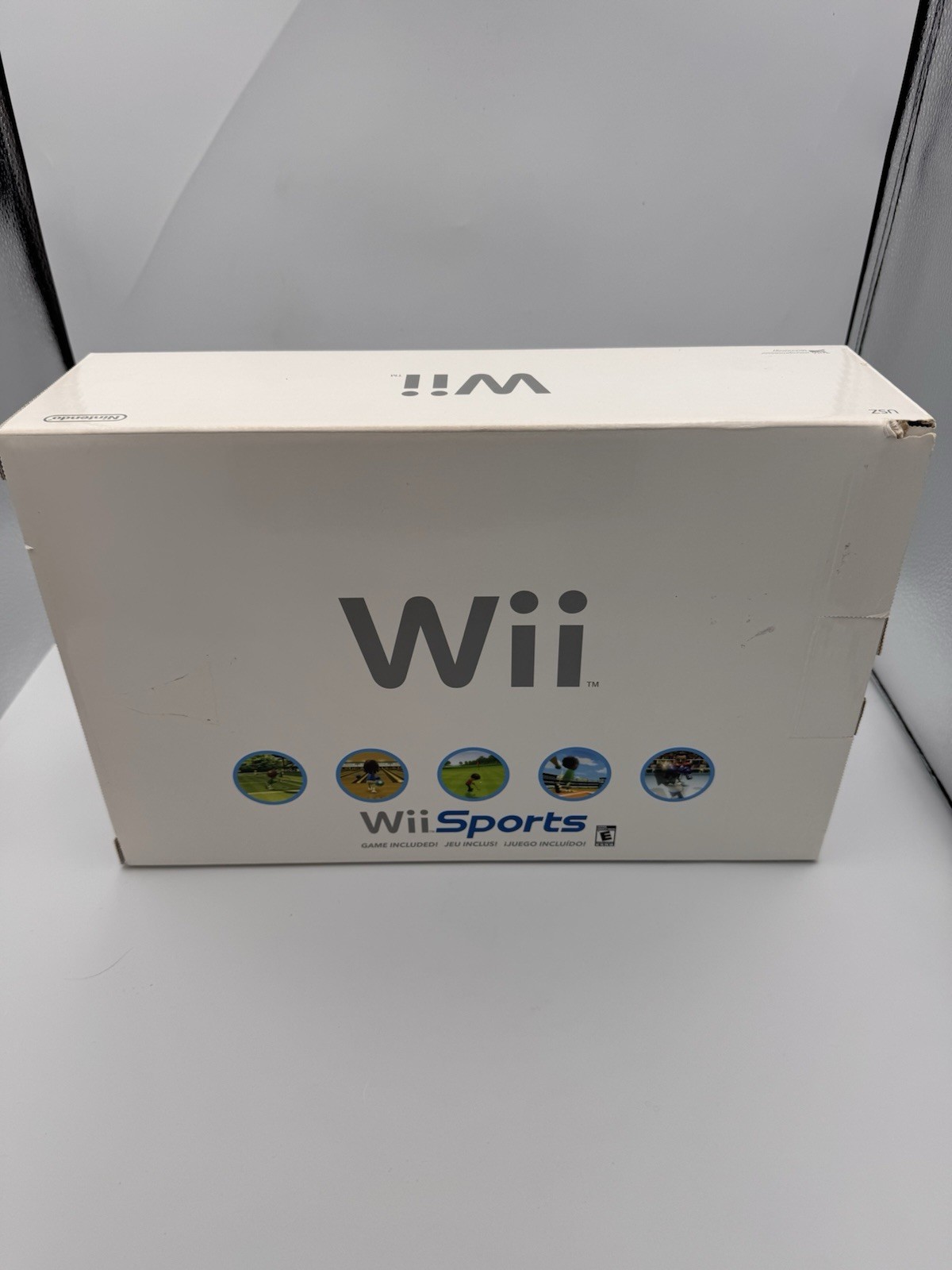Nintendo Wii RVL-001 Console, Box, Manuals, Game (NO CONTROLLERS) – TESTED