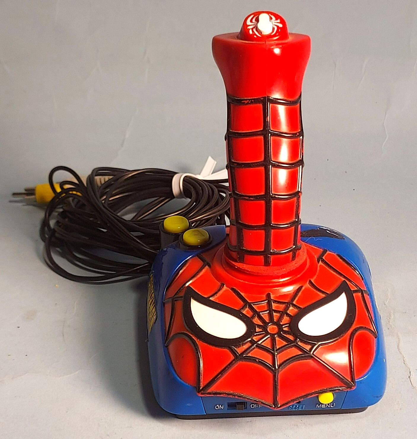 Vintage Spiderman Jakks Pacific Game 3 Button Controller Joystick