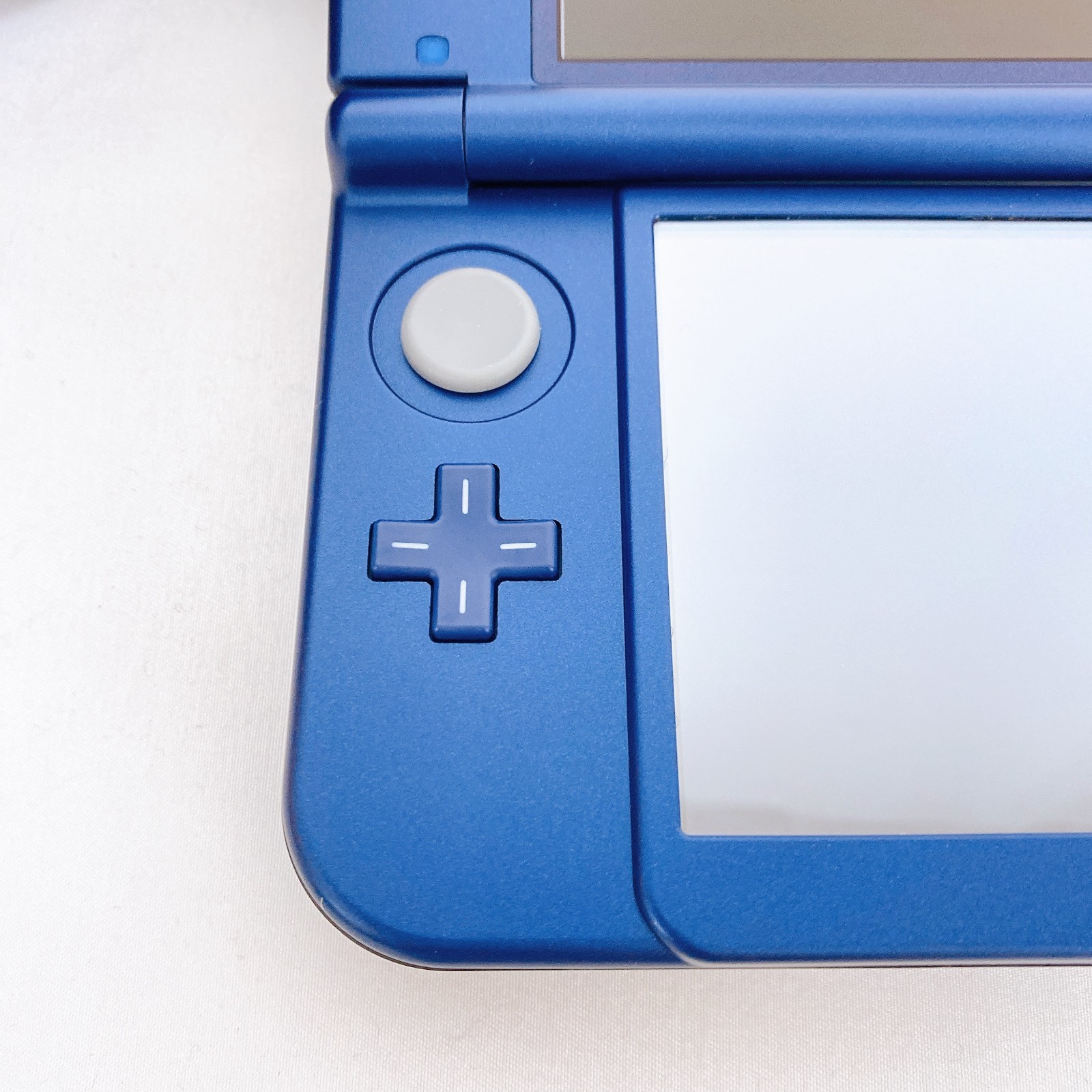 New Nintendo 3DS LL XL Metallic Blue Console Stylus Japan Tested Working Rank S