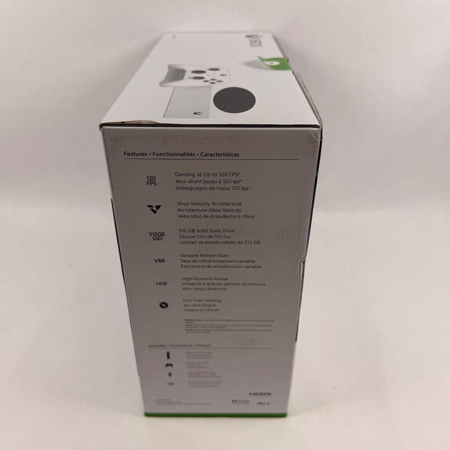 New Microsoft Xbox Series S 512GB Console Gaming System Only White 1883