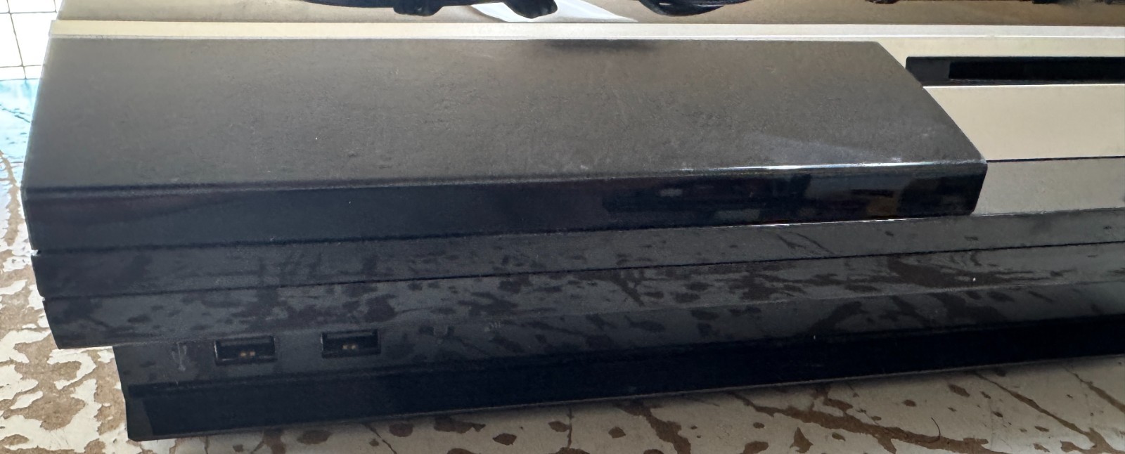 Sony PlayStation 3 PS3 CECHG01 Black Console PARTS OR REPAIR ONLY