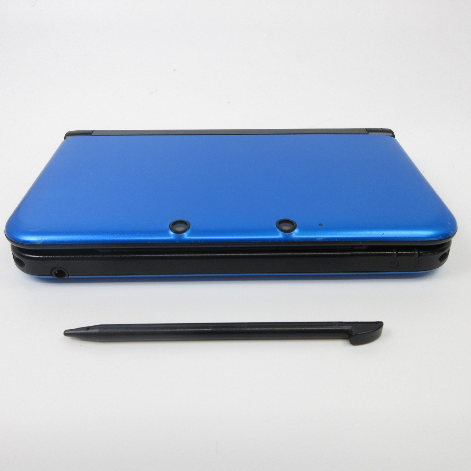 【Excellent】Nintendo 3DS LL XL Blue x Black Console ONLY Japanese Edition #RET08