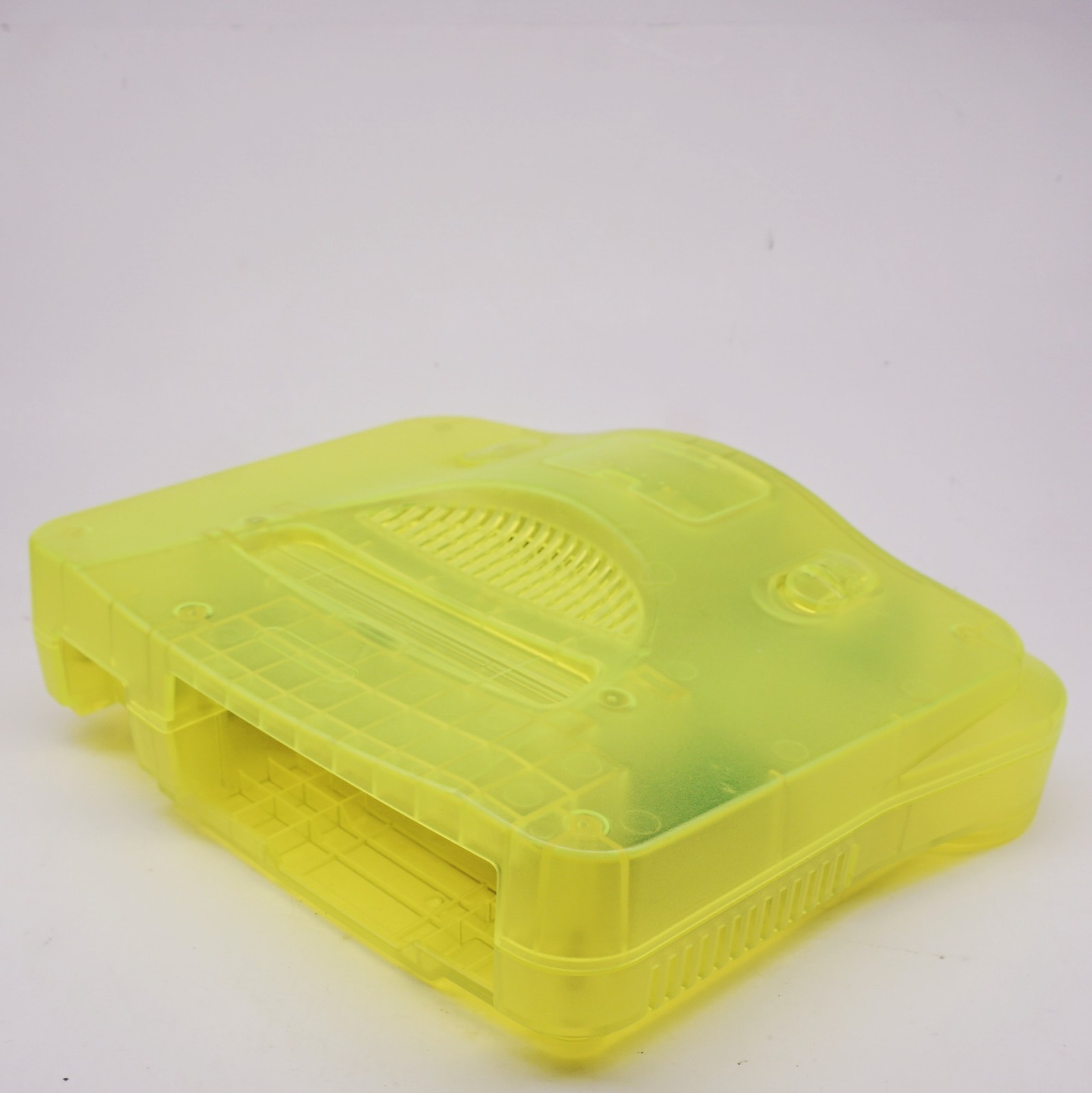 N64 Console Only Transparent New Shell Lime Green Nintendo 64 Region Free Mod