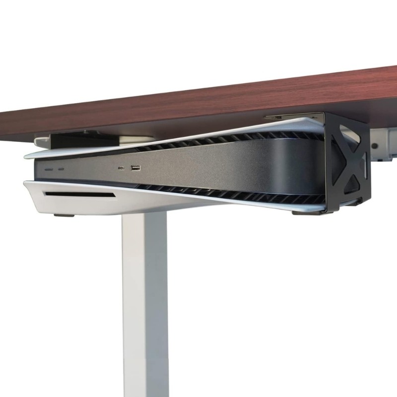 Small Metal Stand for Consoles Desk Side Arrangement for Easy Accesses