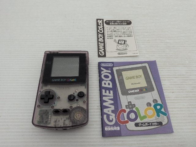 Game Boy Color Console (CGB-001 / Clear Purple) 9000025604994