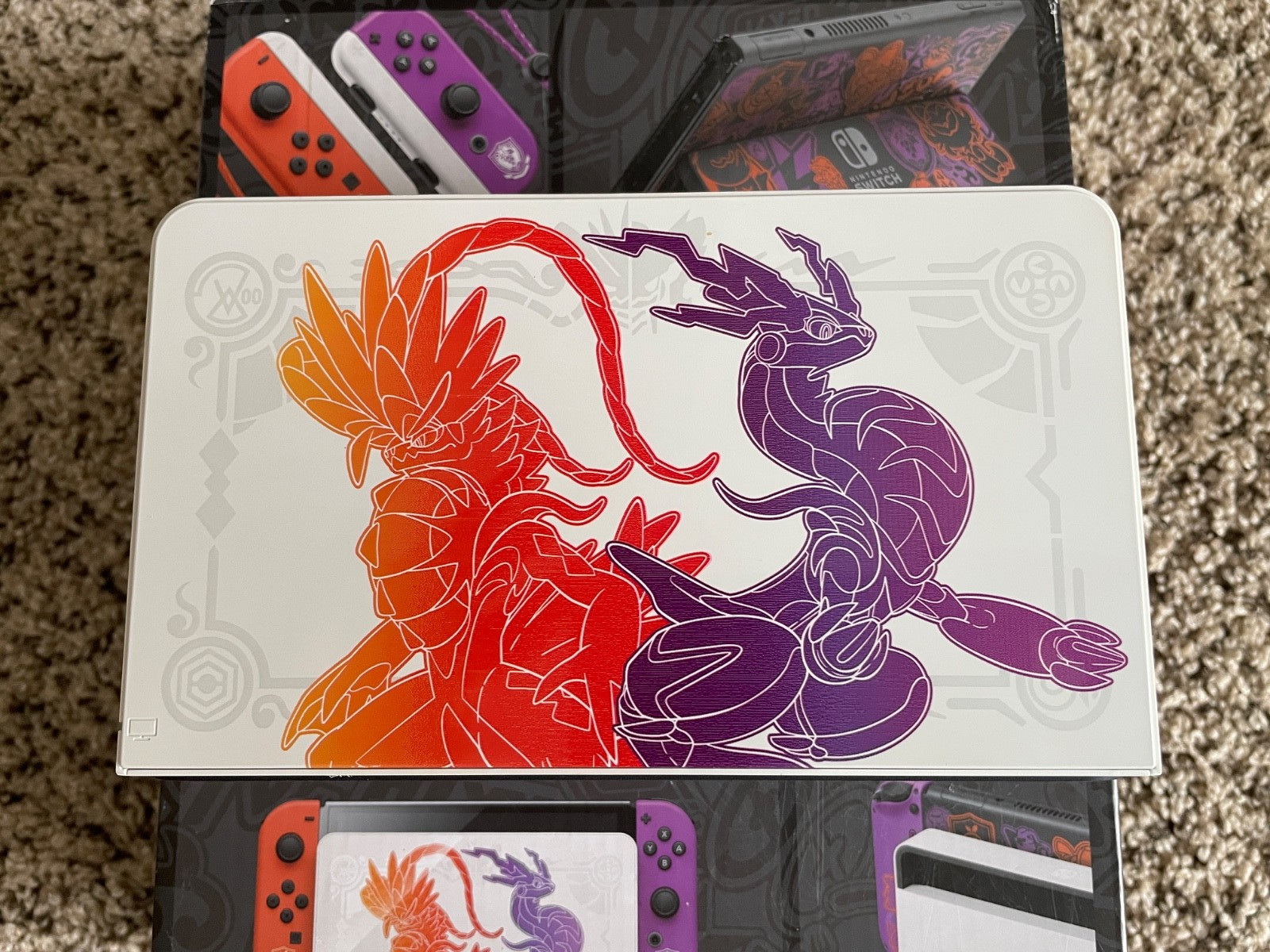 Nintendo Switch OLED + Pokemon Scarlet & Violet Edition Dock [READ DESCRIPTION]
