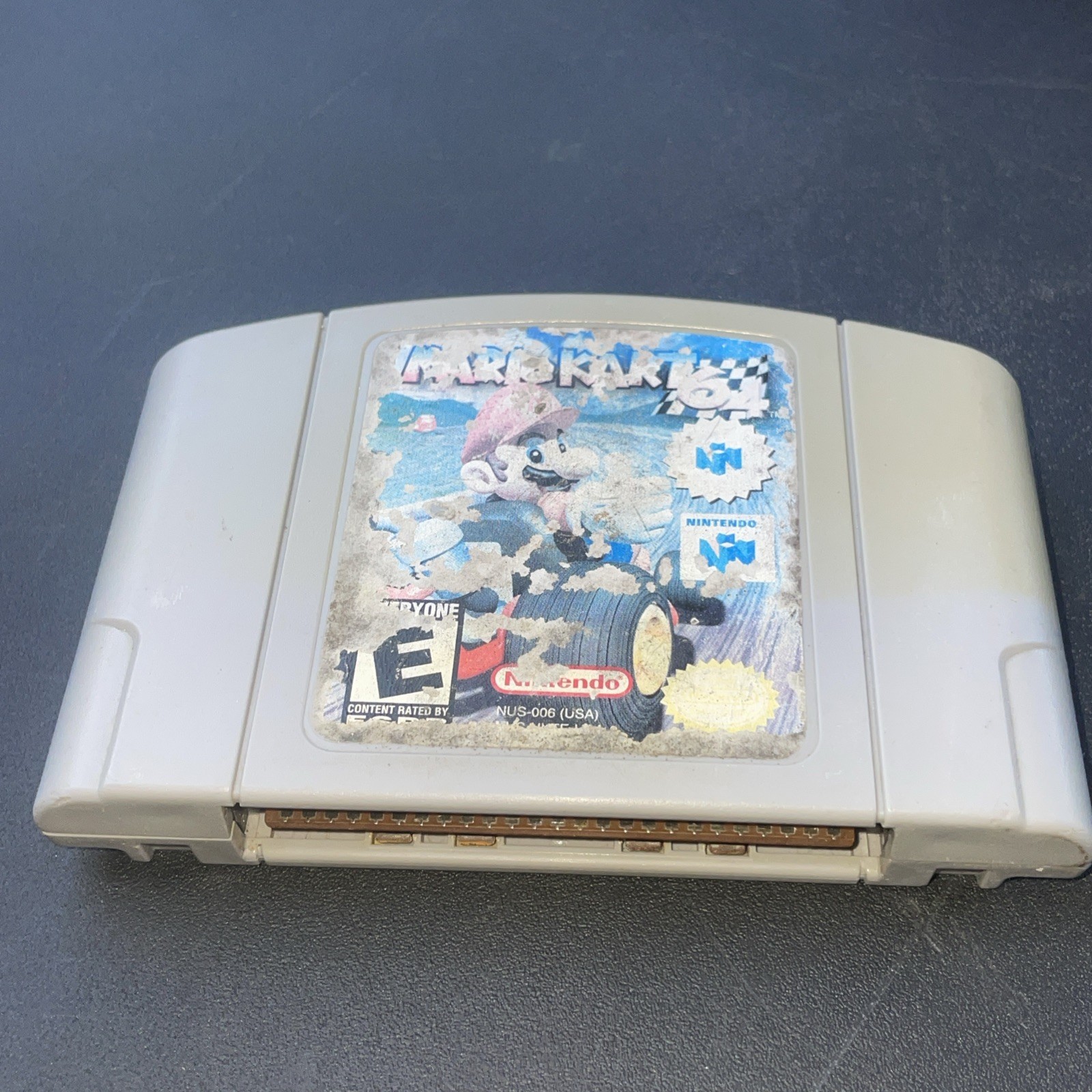 Super Mario Kart Nintendo 64 1997 N64 VideoGame Authentic Works Tested FADED