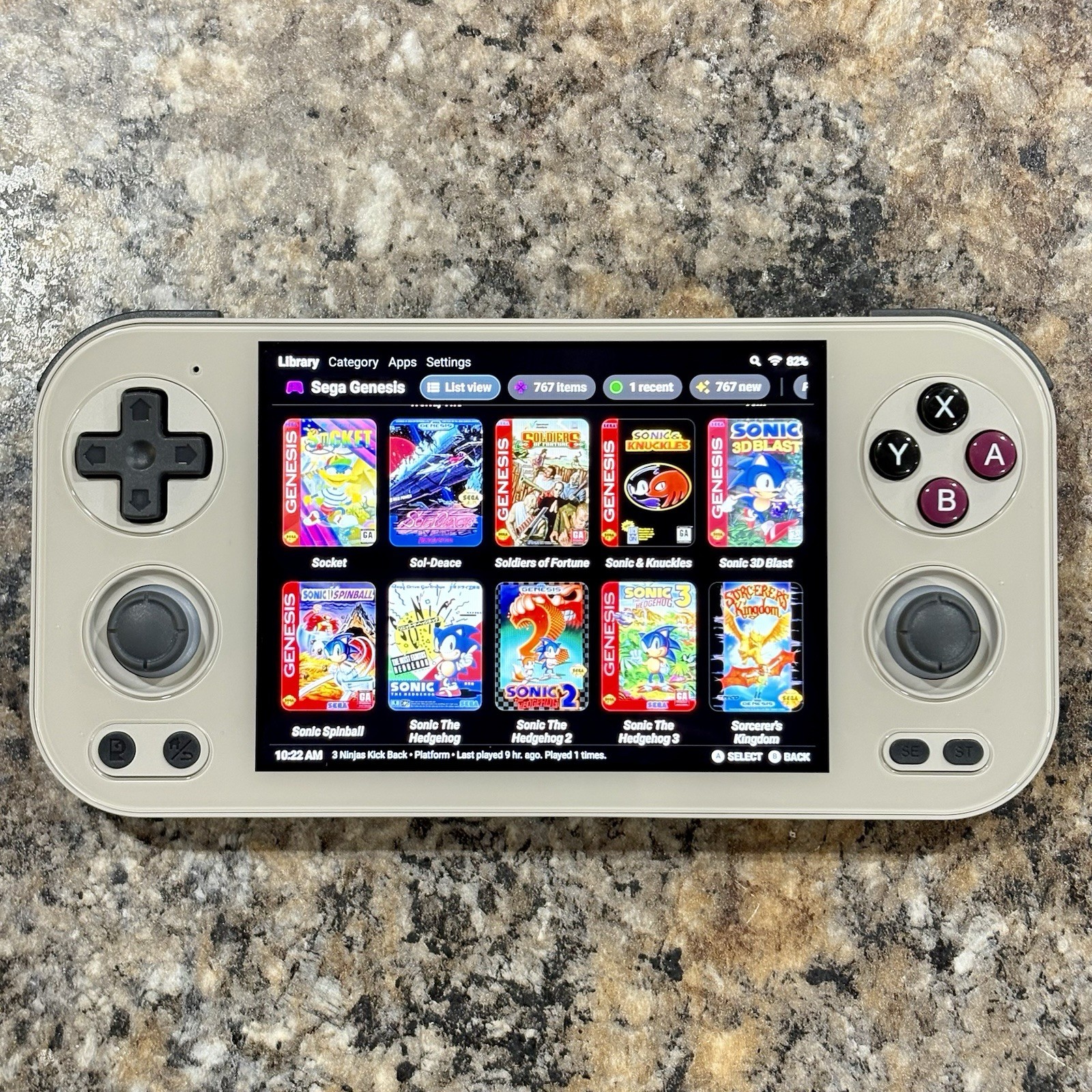 Anbernic RG476H, Custom Retro Handheld, 128GB + 256GB Card, Loaded Ready To Play