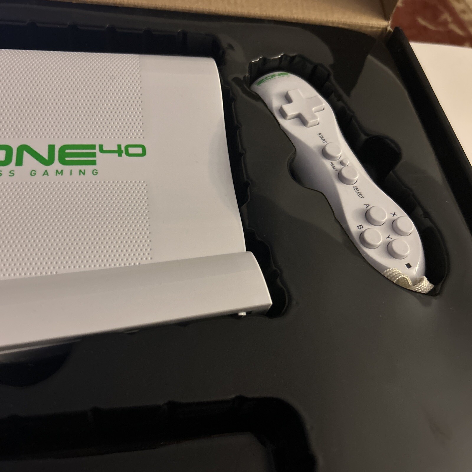 Zone 40 Wireless Remotes Gaming 40 Games 11 Sports 29 Arcade Plug & Play