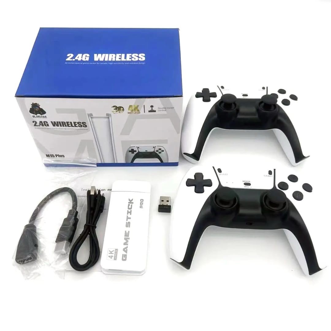GameStick Game Stick Pro 4K Microconsole 64GB 20000+ Games Wireless