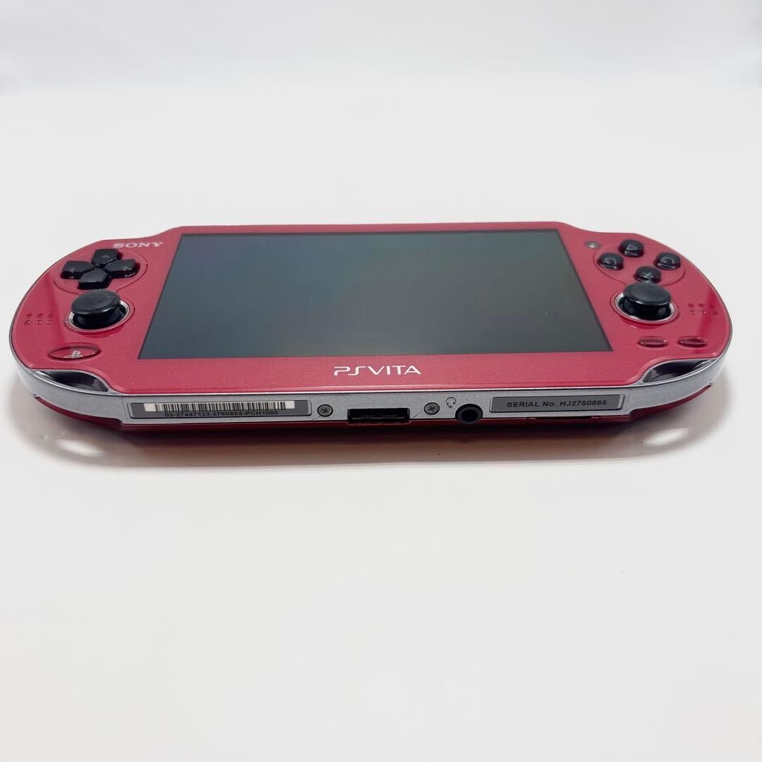 Excellent Condition SONY PS Vita Console PCH 1000 Cosmic Red