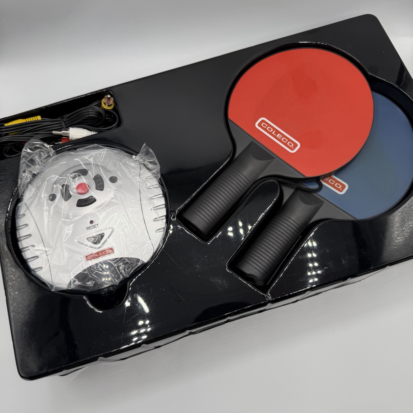 Coleco Plug-N-Play Virtual Ping-Pong Console Open Box New Tested