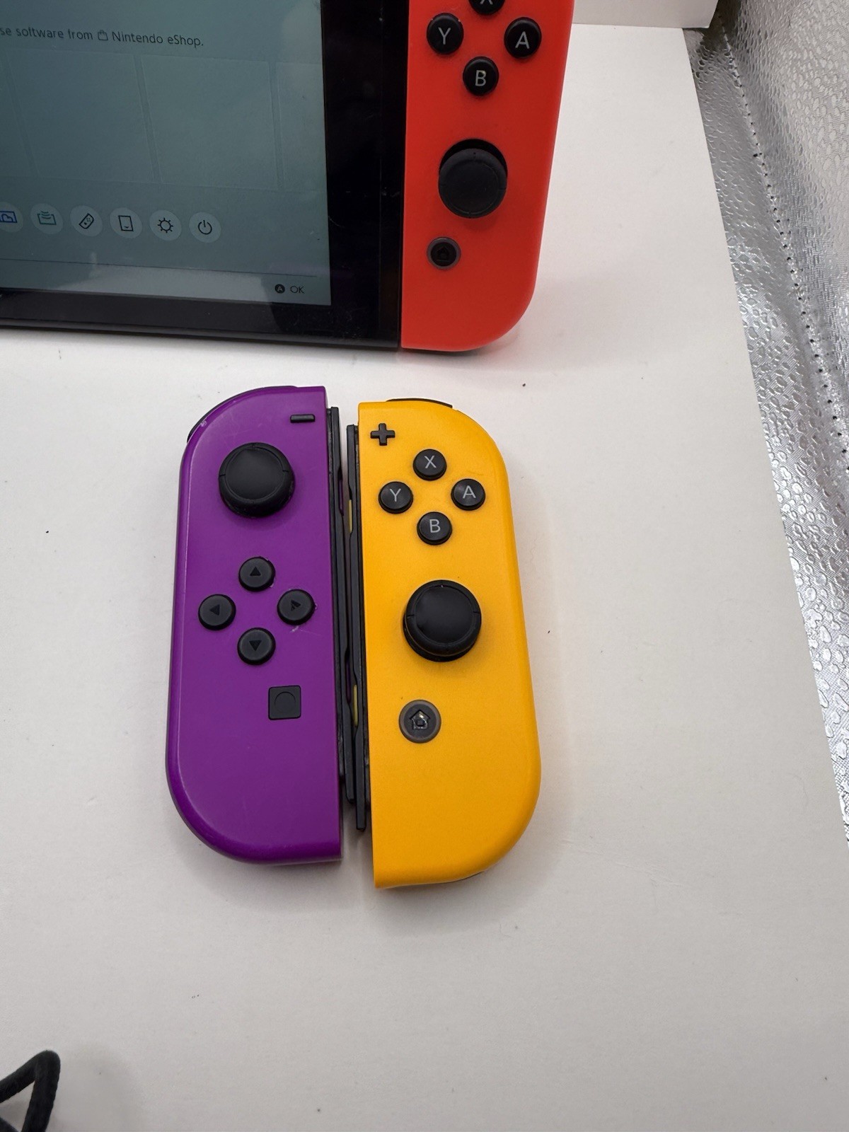 Nintendo Switch HAC-001-01 Console And Joy Cons Only – READ