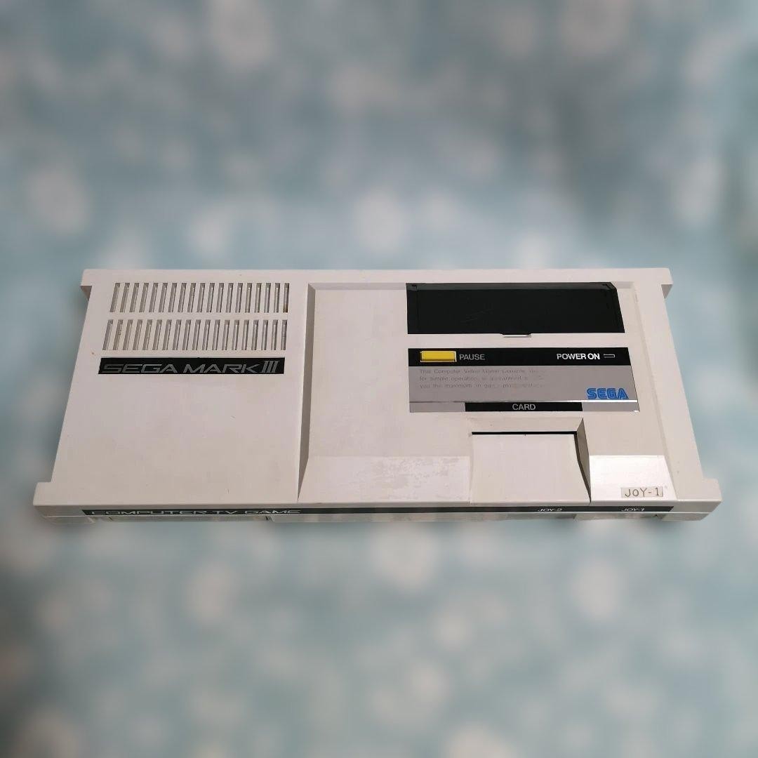 Sega Mark III Console Tested Working Retro Game System Japan Rare Vintage