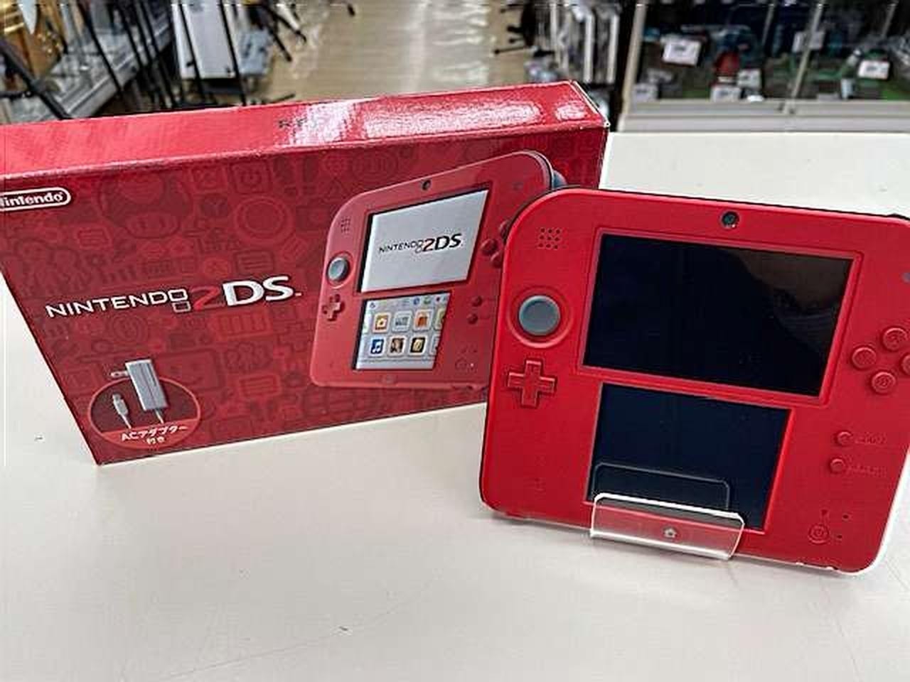 Nintendo 2DS FTR-001 Console with AC Adapter and Manual (Portable Gaming) A2477