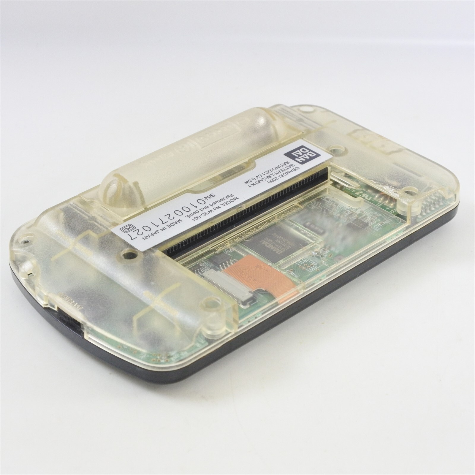 WonderSwan Color Console CRYSTAL BLACK WSC-001 Bandai 0100271027 ws