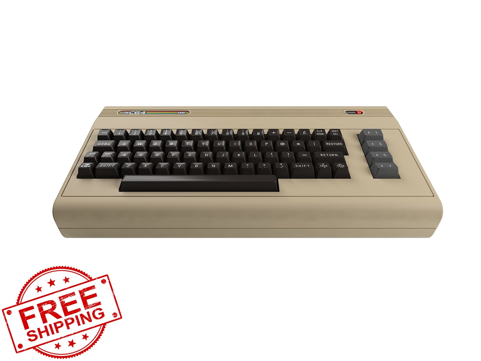 Commodore 64 Mini CBM64 Retro Console w/ Joystick