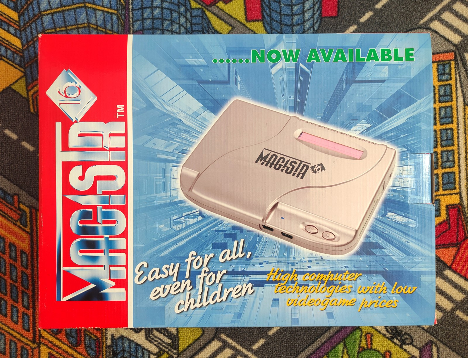 Magistr 16 Rare 16bit console with floppy drive , compatible sega mega drive