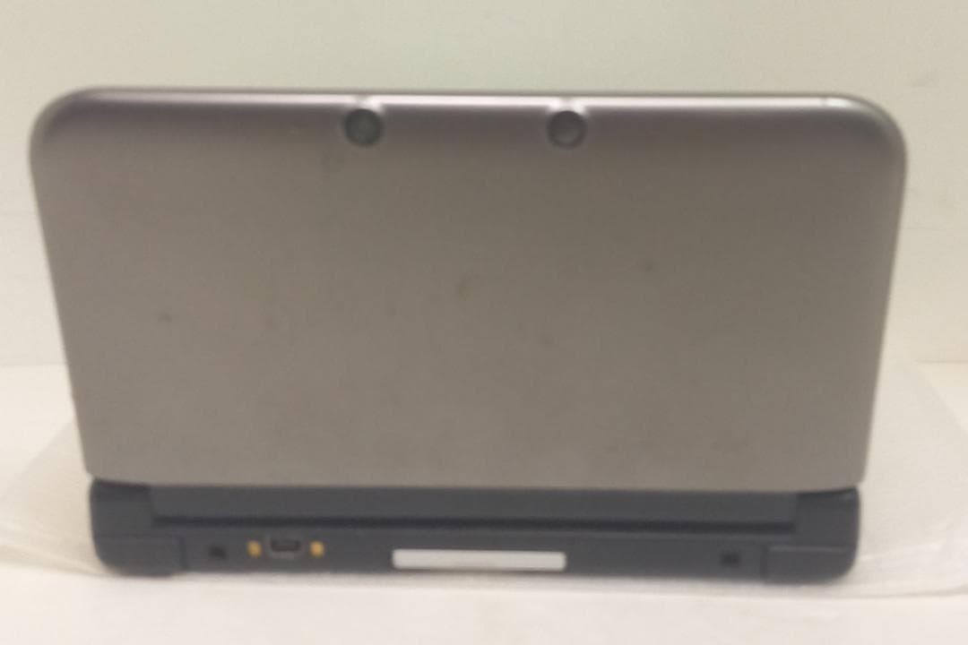 3DS/2DS/DS Working Item Nintendo 3Ds Ll Body Black Silver Box Manual Inclu Japan
