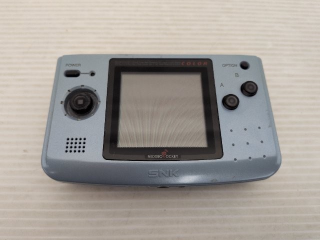 AS IS-Neo Geo Pocket Color Console (Platinum Blue) NeoGeoPocket JP 9000025625517