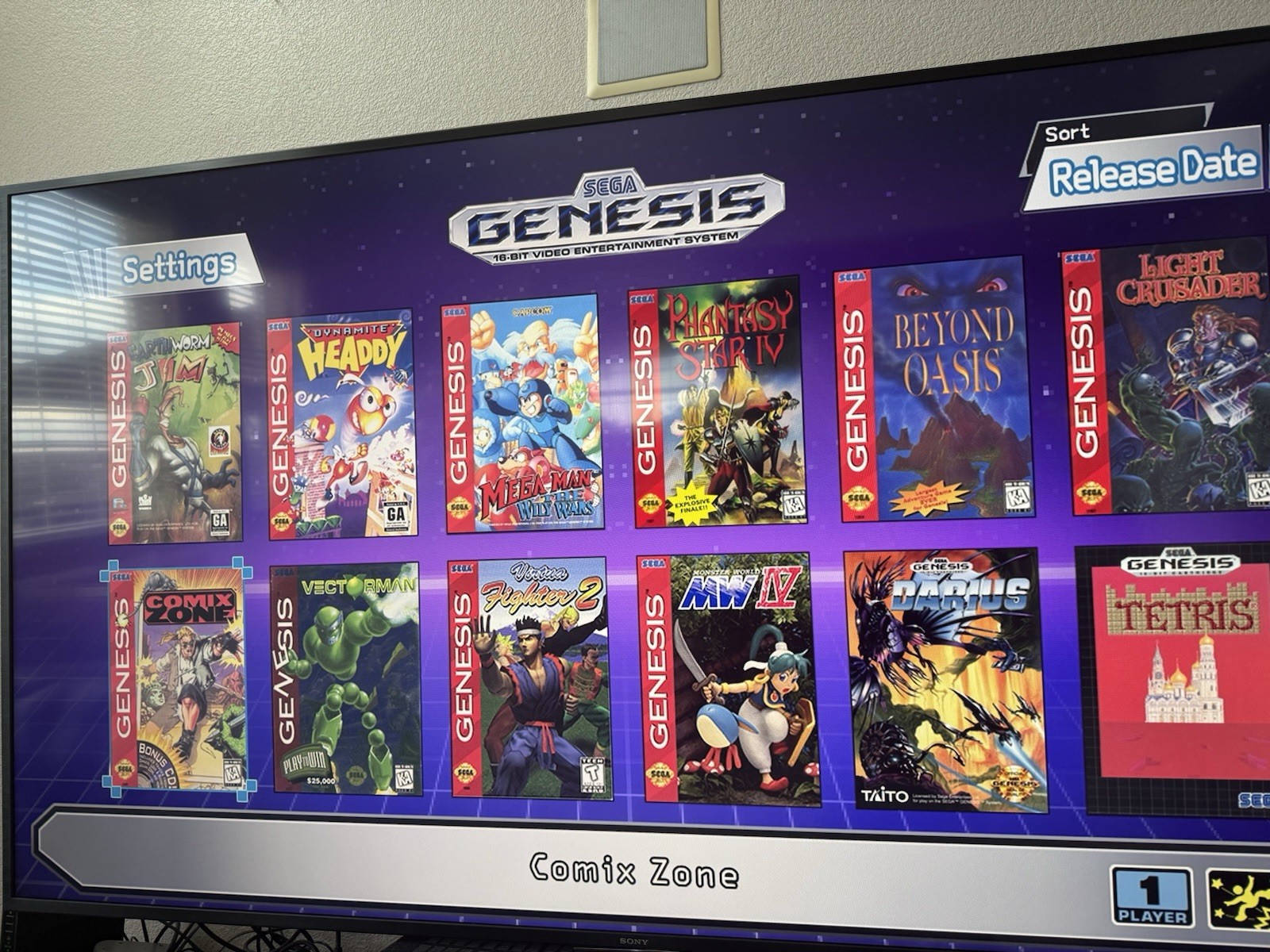 Used SEGA Genesis MK-1600 16-BIT Mini Console Power Supply Controllers Tested