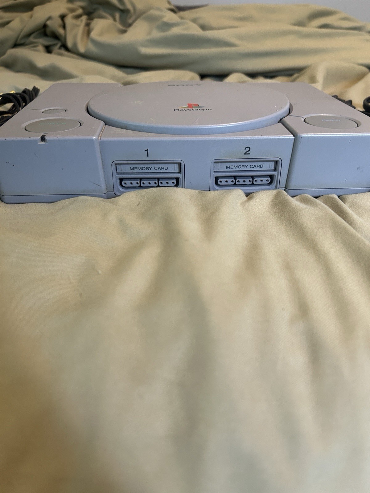 Sony PlayStation 1 PS1 Console (SCPH-7001) w/ OEM AV & Power Cable Tested