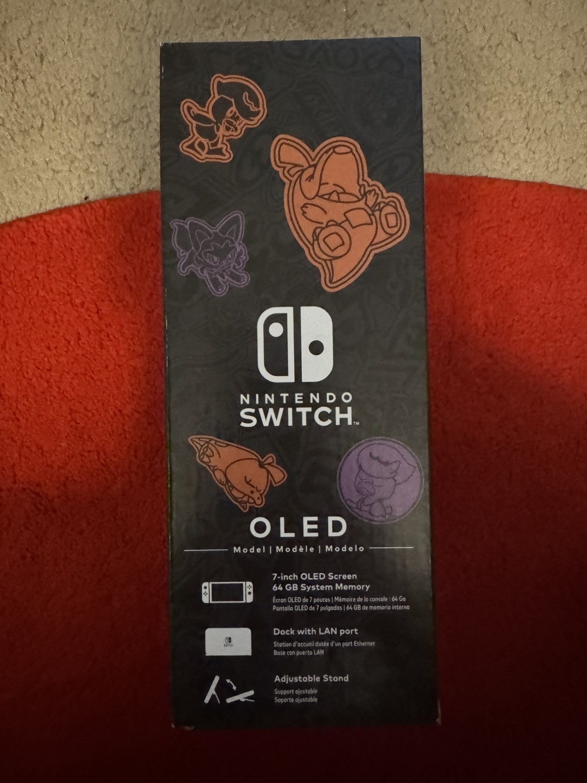 Nintendo Switch OLED Pokemon Scarlet and Violet USA Edition Console Brand New