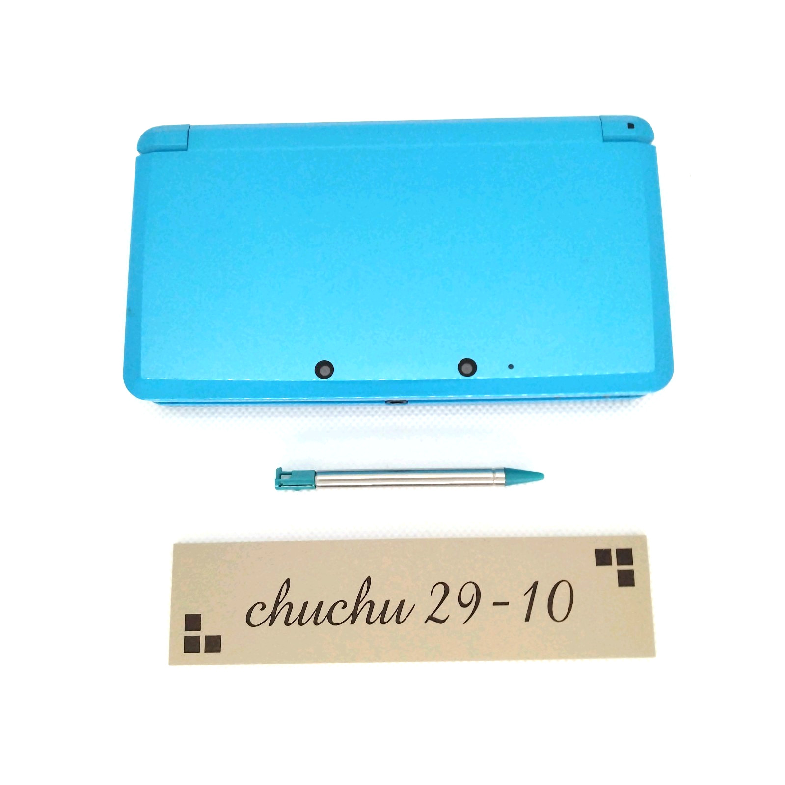 Nintendo 3DS Light Blue Console w/ Stylus Tested Working used from Japan