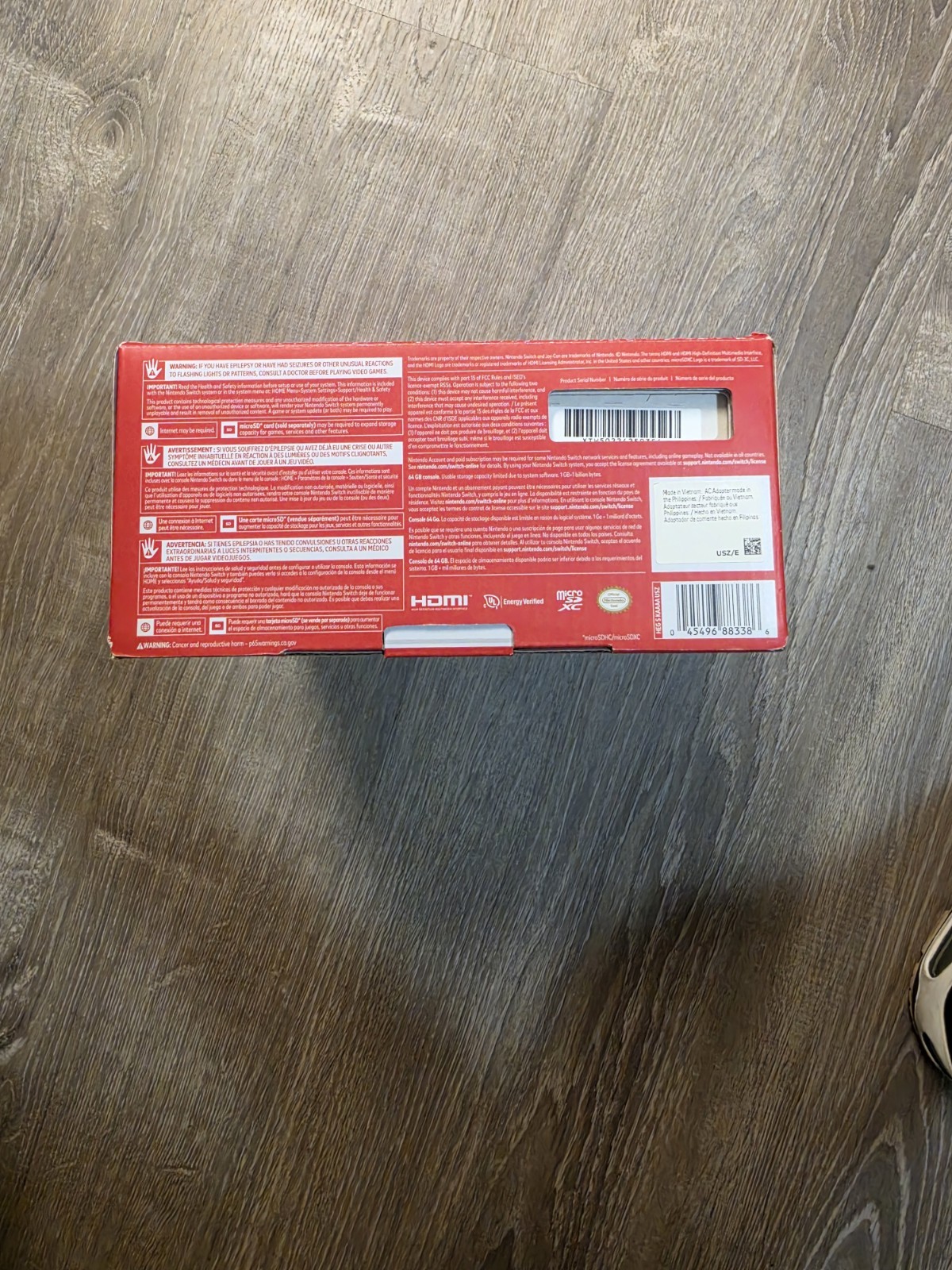Nintendo Switch OLED Model White Handheld Console – Excellent Mint Cond in Box