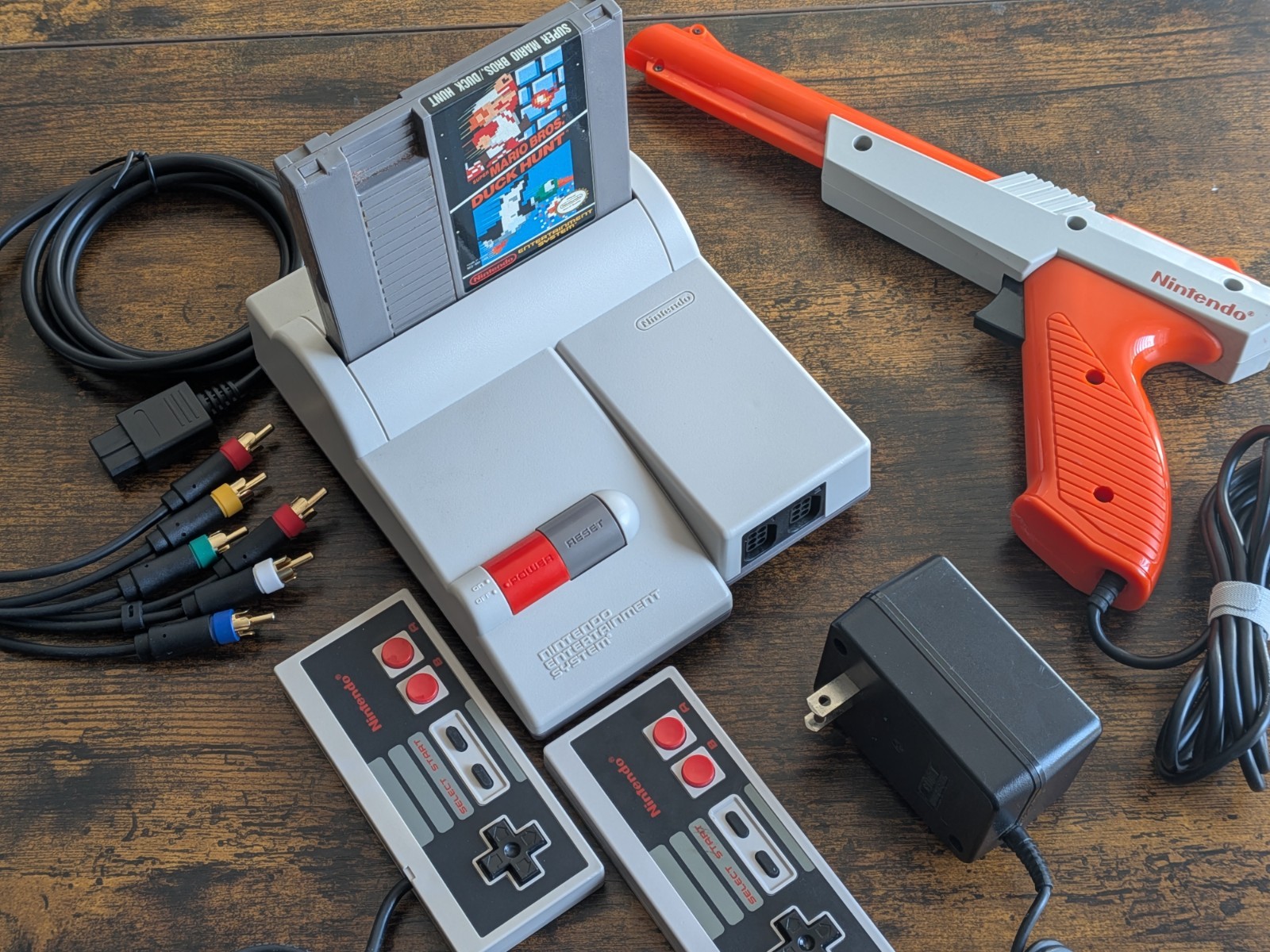 RGB Nintendo NES-101 Top Loader Console, recapped, IGR, SNES-style multiout