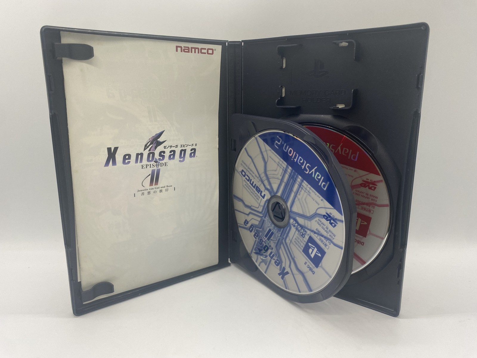 PS2 Playstation2 Console w/ Xenosaga Episode I & II & III set Black SCPH-70000