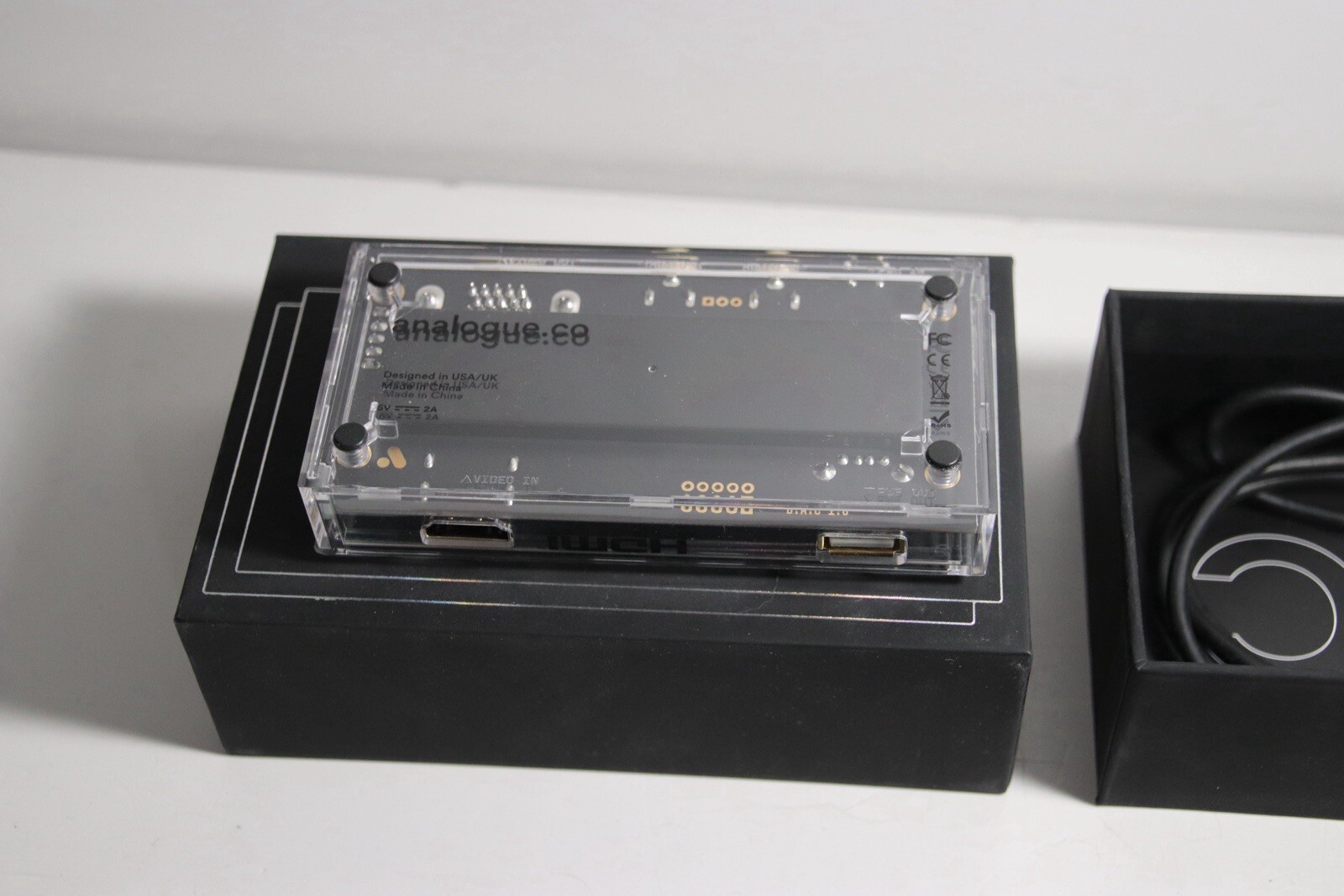 Analogue DAC AV Accessory for Super NT & Mega SG CRT Hookup – New Open Box