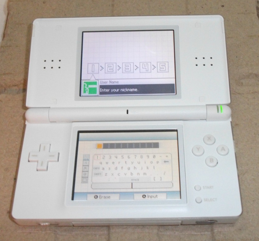 Nintendo DS Lite Pink Ribbon Polar White – Susan G Komen Breast Cancer + 2 Games