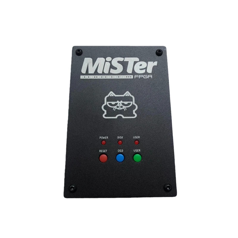 New Mister FPGA Retro Video Game Console SATURN SS Port with Aluminum Case
