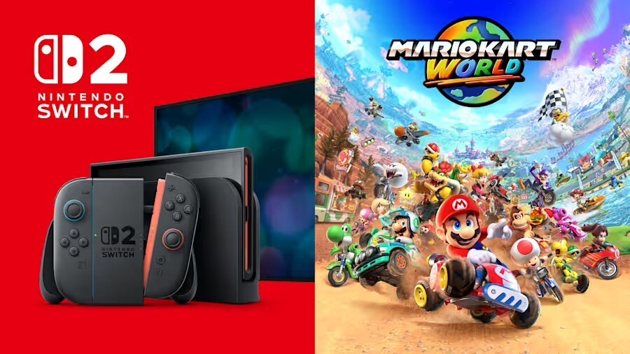 🔥 BRAND NEW🔥 Nintendo Switch 2 Console+Mario Kart World Bundle–Ready to Ship