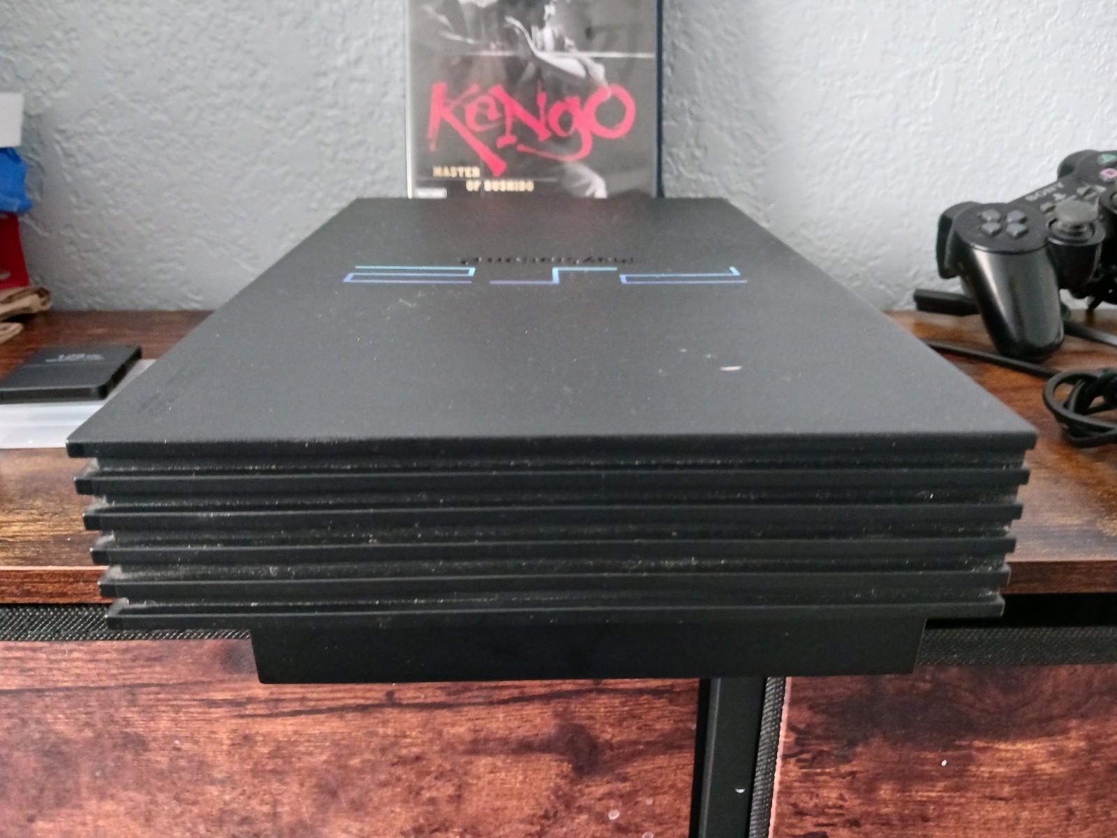 Sony PS2 Console Bundle SCPH-39001 Fat Tested + Kengo Game & 128MB Memory Card