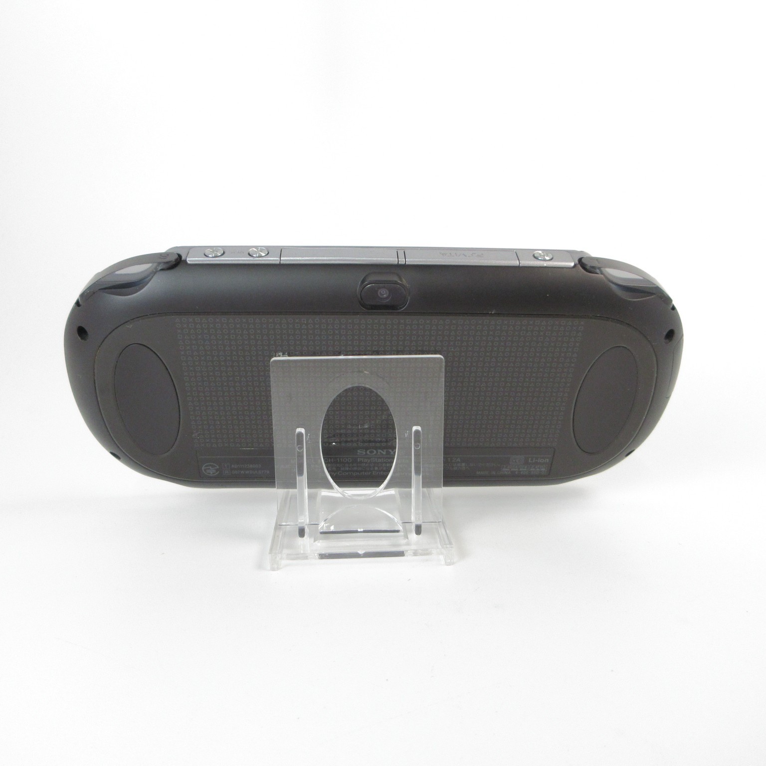 【Very Good】Sony PS Vita PCH-1100 Crystal Black 3G/Wi-Fi Model Console #NET0127/0