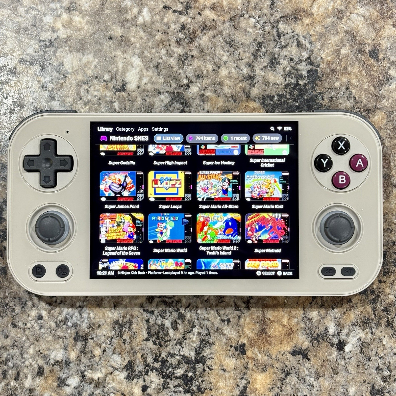 Anbernic RG476H, Custom Retro Handheld, 128GB + 256GB Card, Loaded Ready To Play