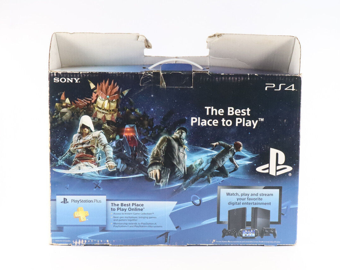Sony Playstation 4 250GB SSD Console PS4 CUH-1001A 2 Controllers FW 9.5 Tested